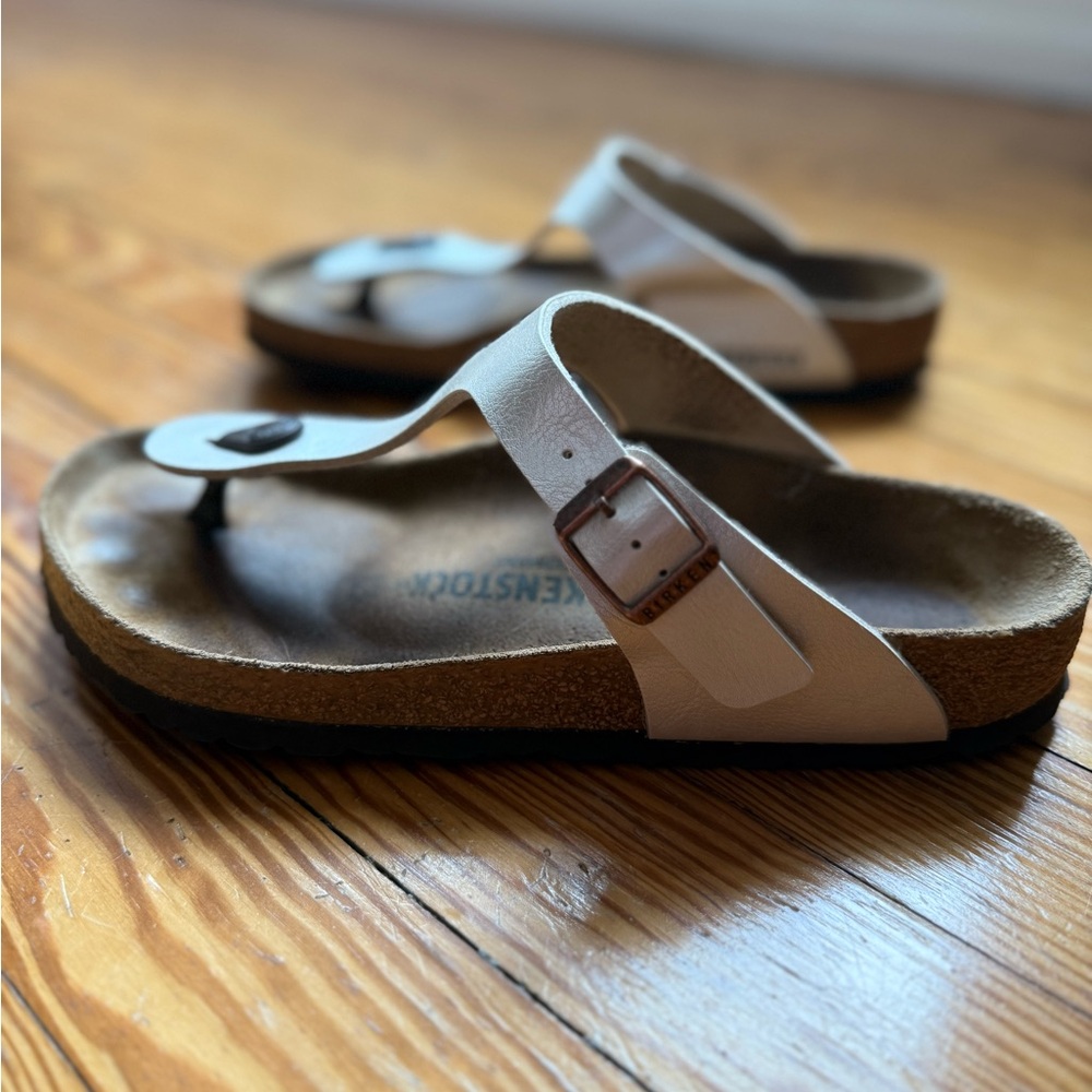 Birkenstock White Sandals